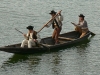 Natáčanie filmu Jánošík - zbojníci na loďke